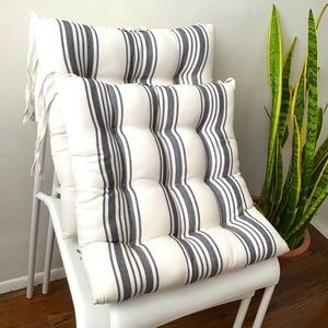 ✨Set of 2 Farmhouse Chair Cushions✨